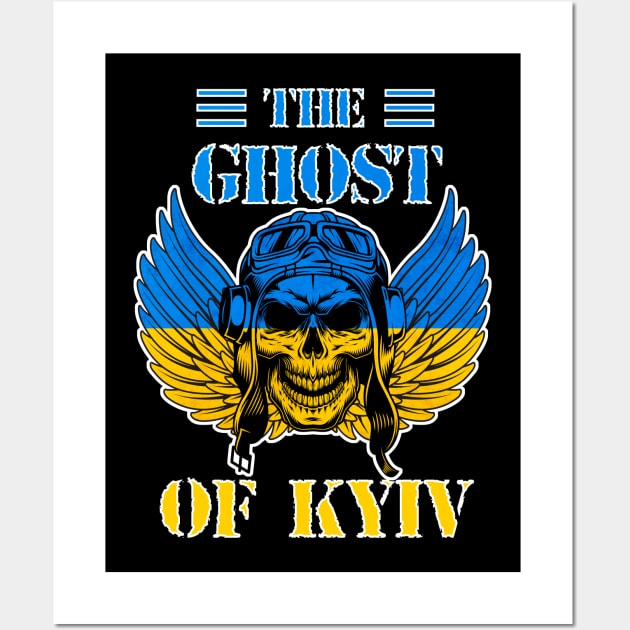 The Ghost of Kyiv Wall Art by VicInFlight